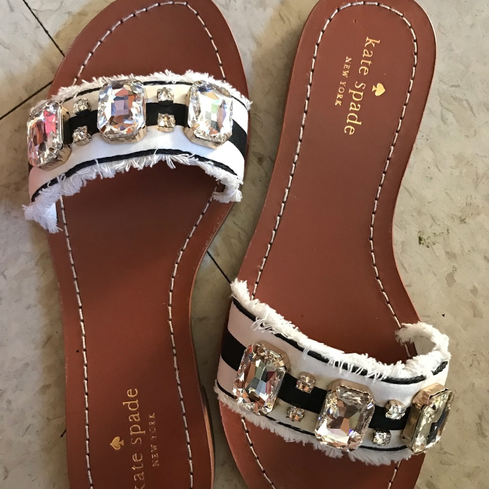 Brand new KATE SPADE Chance slide sandals women 8